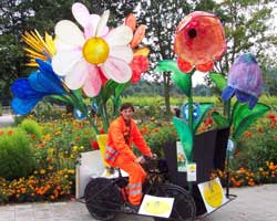 Blumenwagen Rosinante