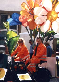 Blumenwagen Rosinante